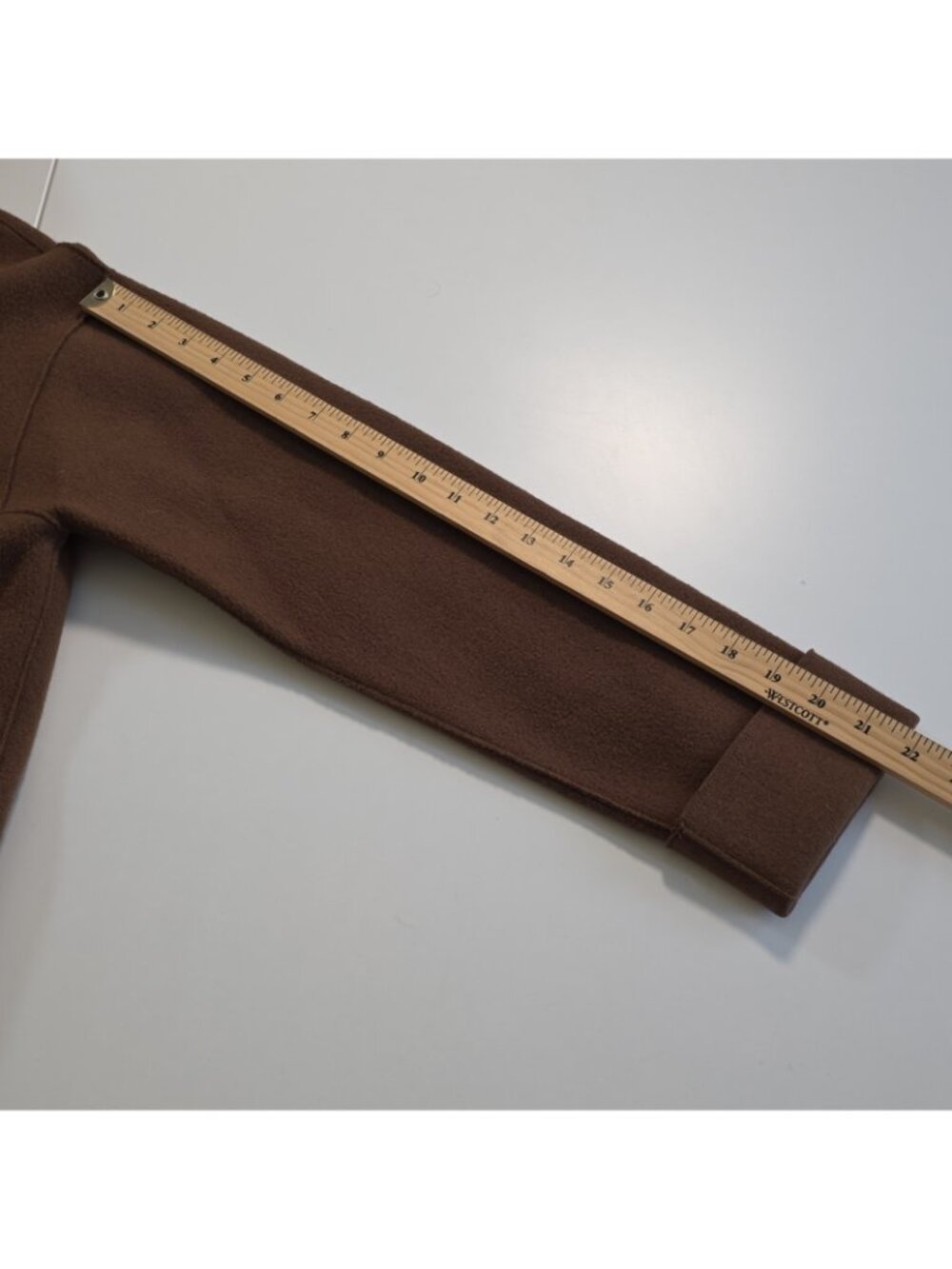 VTG Jones New York Signature Wool Blend Coat Womens S Hooded Camel Brown Clasp - Picture 6 of 16